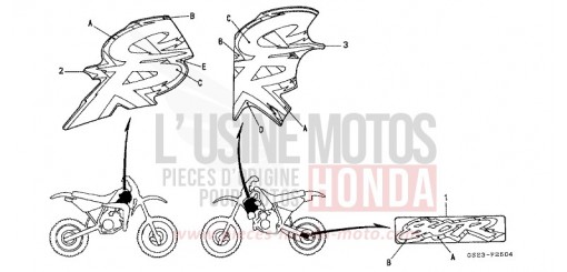 MARKE (CR80RR) CR80RR de 1994